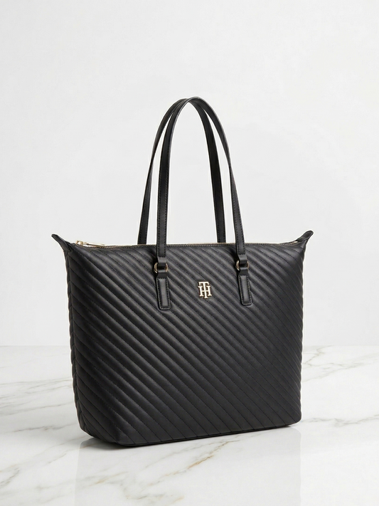 Bolso Tote Tommy Hilfiger Negro